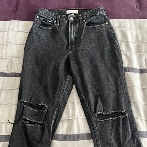 Abercrombie ultra high rise ankle straight size 30/10R curve love